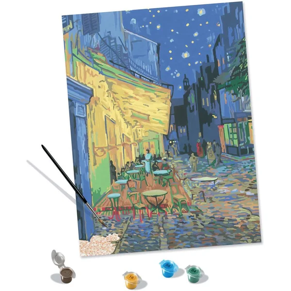 CREART - 30X40 CM - VAN GOGH - LA TERRASSE DU CAFE LE SOIR