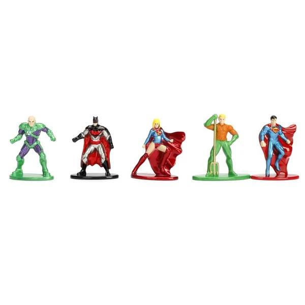 DC COMICS - FIGURINE - PACK DE 5 FIGURINES NANO METALFIGS DC COMICS