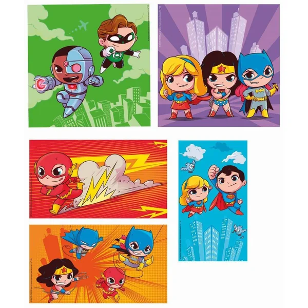 DC SUPER FRIENDS - PUZZLE SUPER COLOR 10 EN 1