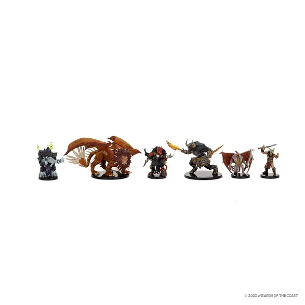 D&D Icons of the Realms Premium Figures - Arkhan the Cruel and The Dark Order