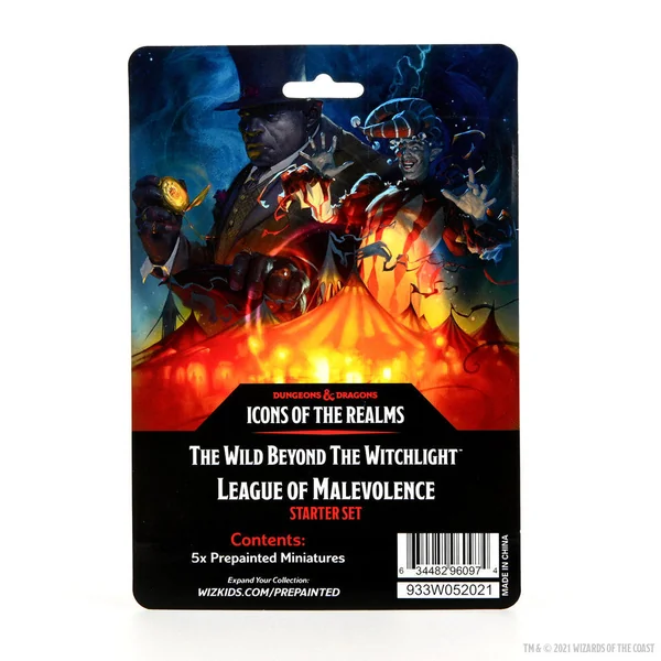 D&D Icons of the Realms - The Wild Beyond the Witchlight League of Malevolence Starter Set