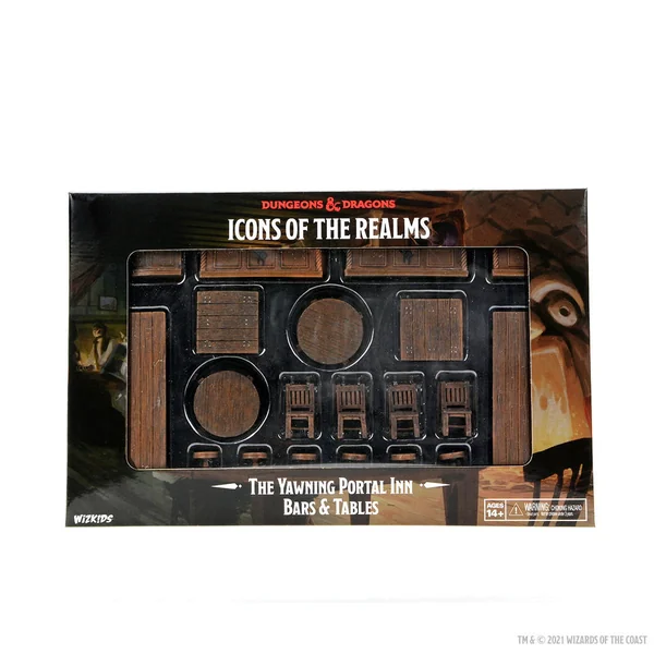 D&D Icons of the Realms - The Yawning Portal Inn - Bars & Tables