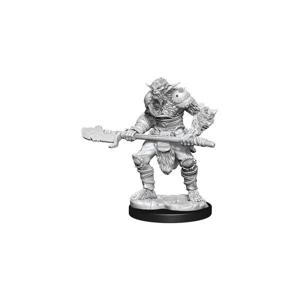 D&D Nolzur's Marvelous Unpainted Miniatures: Male Bugbear Barbarian & Female Bugbear Rogue