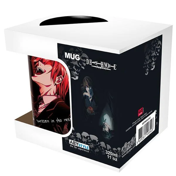 DEATH NOTE - MUG - 320 ML - COUPLE MORTEL - SUBLI - BOITE X2*