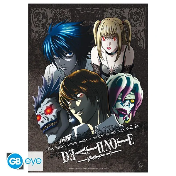 DEATH NOTE - PORTFOLIO 9 POSTERS PROTAGONISTES (21X29,7) *