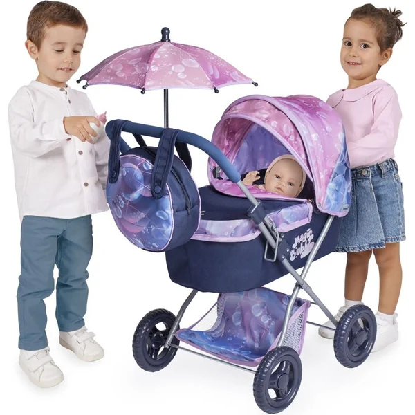 DeCuevas 85076 Poussette pliable pour poupées avec parasol et sac Magic Bubble 2024 - 60