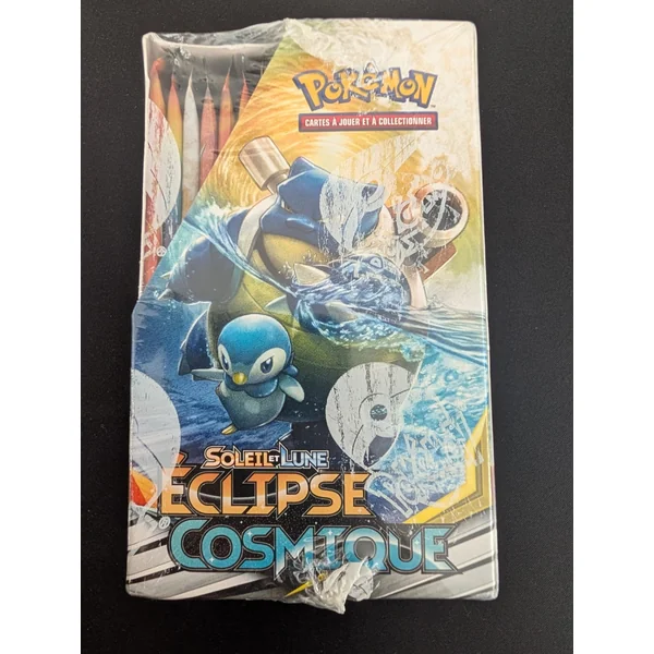 Demi Display de 18 Boosters Pokémon Eclipse Cosmique SL 12