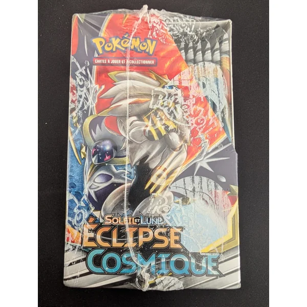 Demi Display de 18 Boosters Pokémon Eclipse Cosmique SL 12