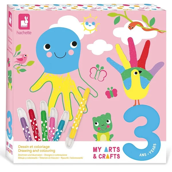 Dessin et coloriage 3 ans My Arts & Crafts - Janod