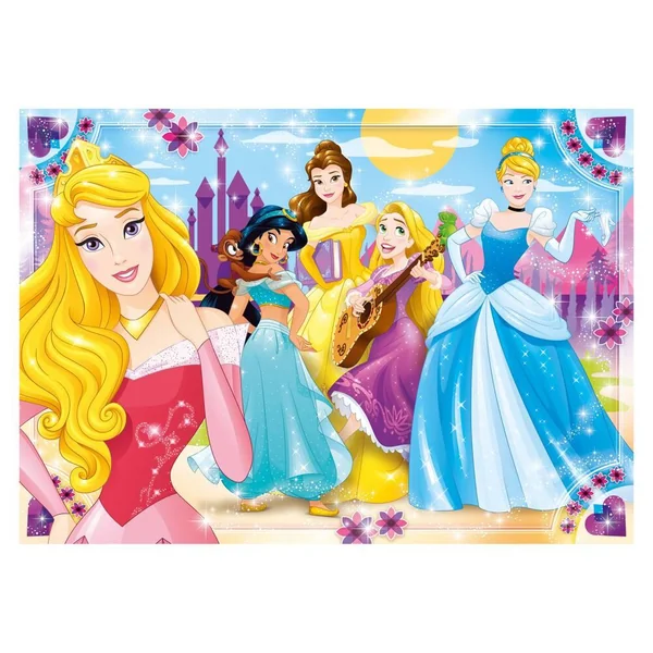 DISNEY PRINCESS - PUZZLE MAXI SUPERCOLOR 104 PIECES