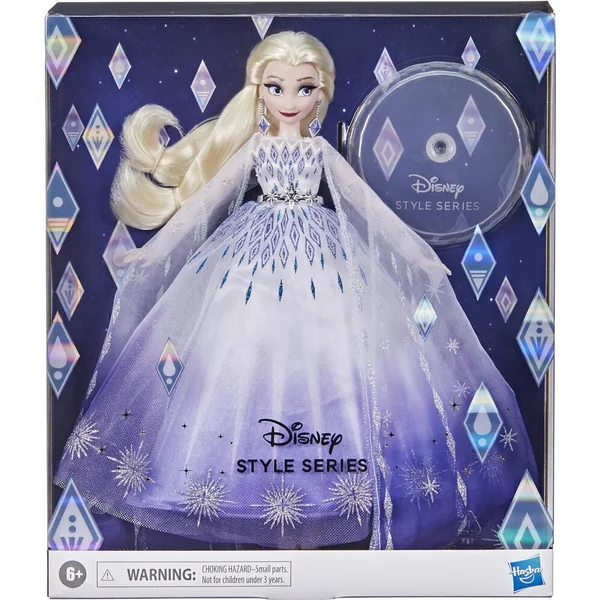 DISNEY PRINCESSE - LA REINE DES NEIGES - POUPEE ELSA STYLE SERIES HOLIDAY
