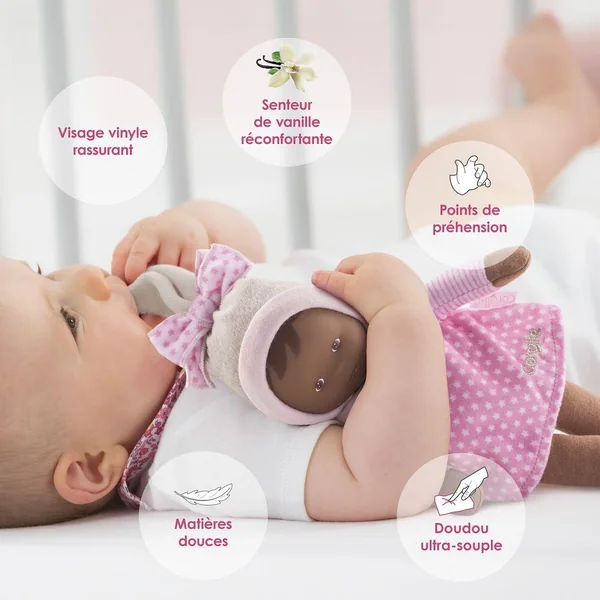 DOUDOU MISS ROSE REVES D'ETOILES - COROLLE MON DOUDOU