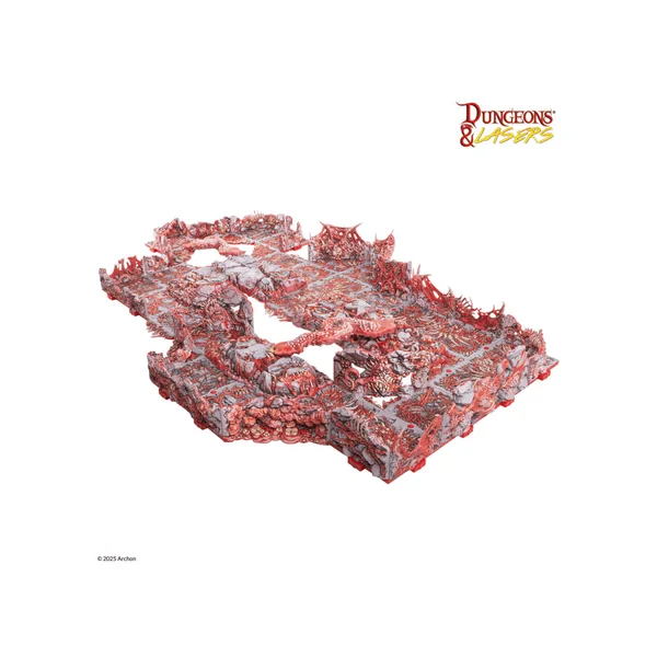 Dungeons & Lasers - Décors - Belly of the Beast Prépeint