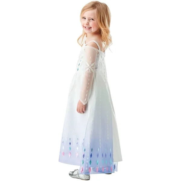 DÉGUISEMENT LUXE EPILOGUE ELSA - TAILLE S 3-4 ANS - LA REINE DES NEIGES