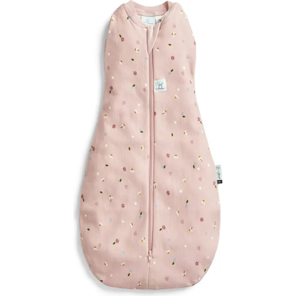 ERGOPOUCH Couverture et sac de couchage 2 en 1 Cocoon Daisies 3-6 m, 6-8 kg, 1 tog