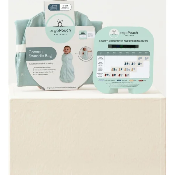 ERGOPOUCH Couverture et sac de couchage 2 en 1 Cocoon Daisies 3-6 m, 6-8 kg, 1 tog