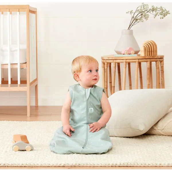 ERGOPOUCH Sac de couchage en coton biologique Jersey Sage 8-24 m, 8-14 kg, 1 tog