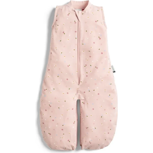 ERGOPOUCH Sac et combinaison de sommeil 2 en 1 coton biologique Suit Daisies 3-12 m, 6-10 kg, 0,2 to