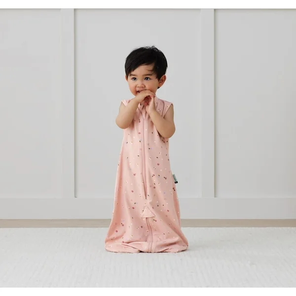 ERGOPOUCH Sac et combinaison de sommeil 2 en 1 coton biologique Suit Daisies 3-12 m, 6-10 kg, 0,2 to