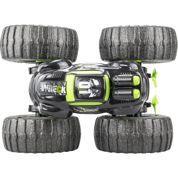 EXOST - MONSTER TRUCK PNEUS XXL ANTI-CHOC TELECOMMANDE RHINO WAVE - 34 CM