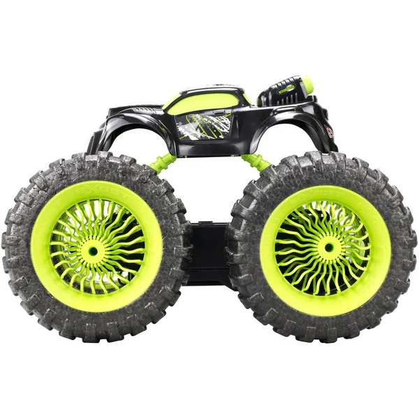 EXOST - MONSTER TRUCK PNEUS XXL ANTI-CHOC TELECOMMANDE RHINO WAVE - 34 CM