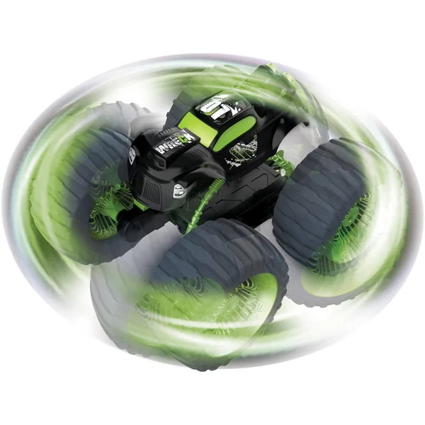 EXOST - MONSTER TRUCK PNEUS XXL ANTI-CHOC TELECOMMANDE RHINO WAVE - 34 CM