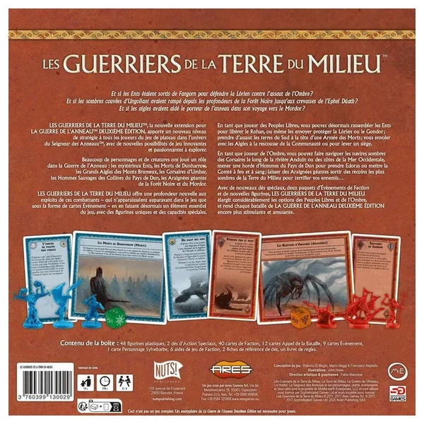 Extension Les Guerriers de la Terre du Milieu - La Guerre de l'Anneau