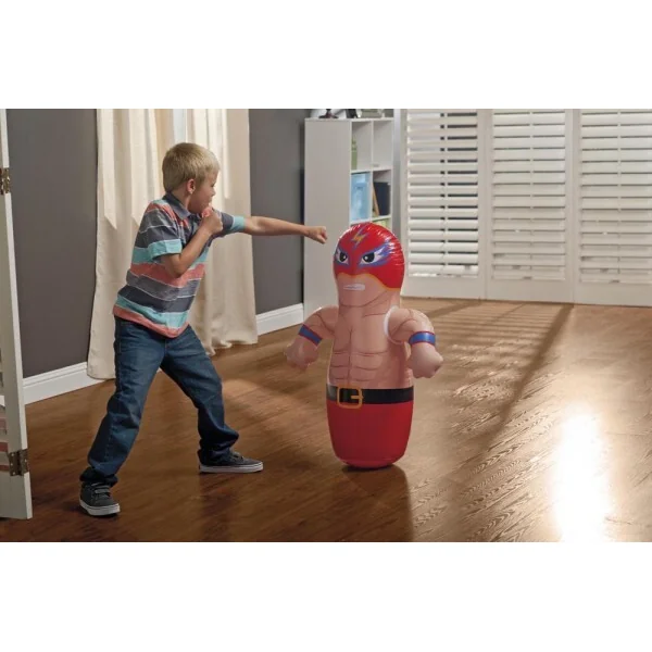 Figurine de boxe 91x72cm asst 2 types gonflable