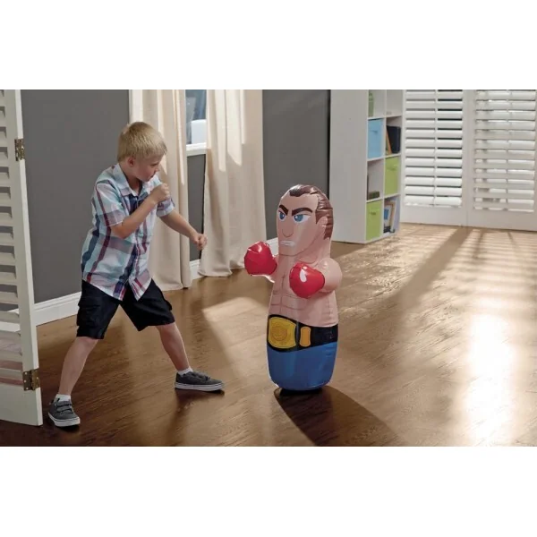 Figurine de boxe 91x72cm asst 2 types gonflable