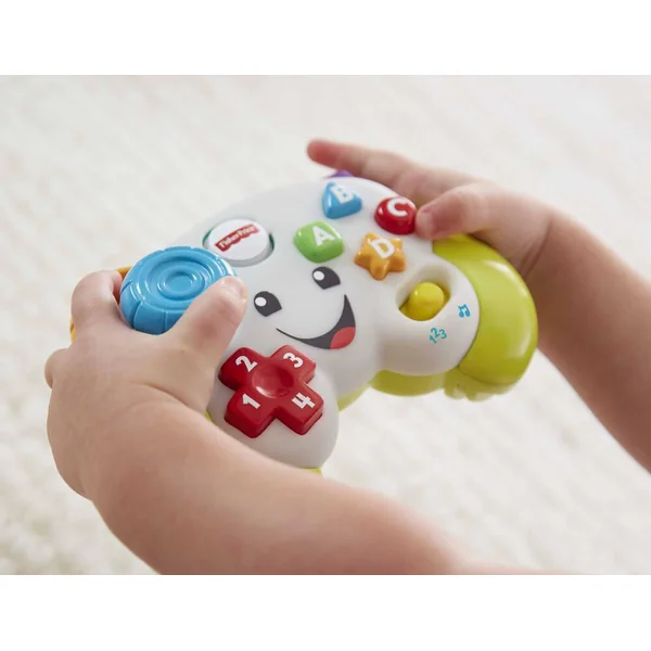 FISHER PRICE - RIRES ET EVEIL® - MANETTE DE JEUX ET D’APPRENTISSAGE - VERTE