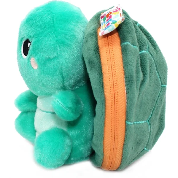 FLIPETZ 2v1 Tortue en peluche / pêche - Corvet
