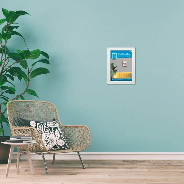 GBEYE - CADRE MDF BLANC - A4 - A4 - 21 X 29,7 CM - X2