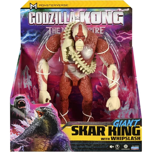 GODZILLA X KONG 2 - FIGURINE GEANTE ARTICULEE DE 28 CM - SKAR KING