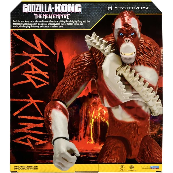 GODZILLA X KONG 2 - FIGURINE GEANTE ARTICULEE DE 28 CM - SKAR KING