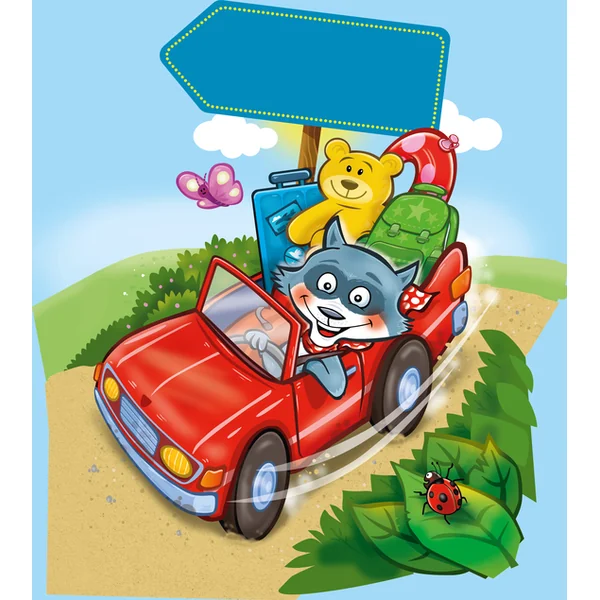 Haba Mes premiers jeux En route pour les vacances à partir de 2 ans