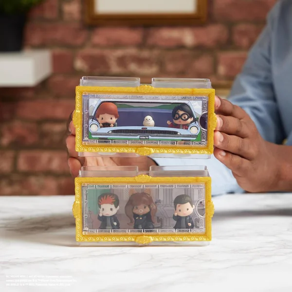 HARRY POTTER - MULTIPACK 3 FIGURINES POLYNECTAR MOMENTS MAGIQUES WIZARDING