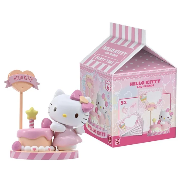 HELLO KITTY ET SES AMIS YUME - SUPPORT A MEMO SERIE FETE