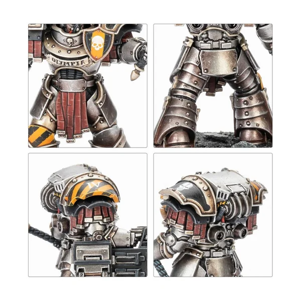Horus Heresy : Legiones Astartes - Terminators Cataphractii avec Chargeurs Volkites et Masses Énergétiques