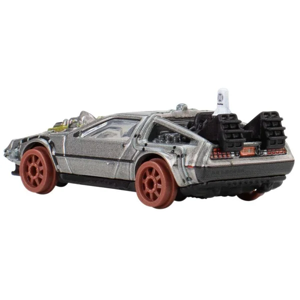 HOT WHEELS - VOITURE POP CULTURE 1/64 - BACK TO THE FUTURE TIME MACHINE (1955)