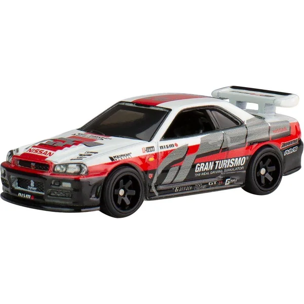 HOT WHEELS - VOITURE POP CULTURE 1/64 - NISSAN SKYLINE GTR (BNR34) - 21A