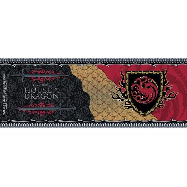 HOUSE OF THE DRAGON - MUG - 320 ML - DRAGON TARGARYEN - SUBLI X2