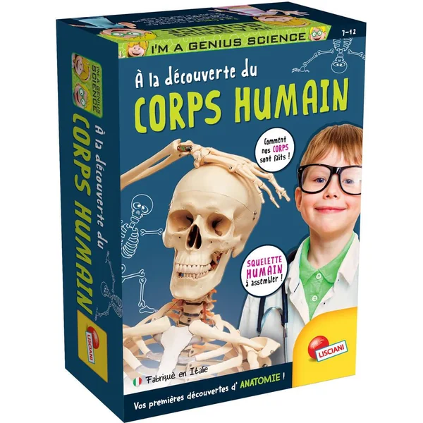 I'M A GENIUS SCIENZA POCKET- A LA DECOUVERTE DU CORPS HUMAIN