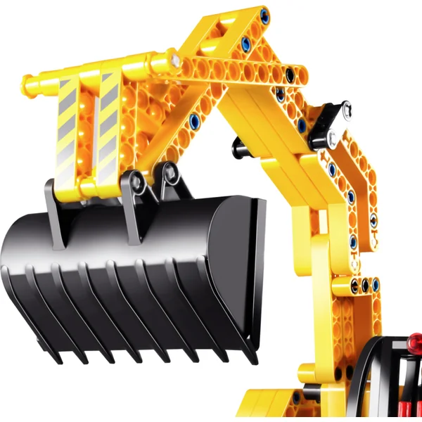 iM.Master Kit de construction pelleteuse robot 2 en 1 31x14x16 cm