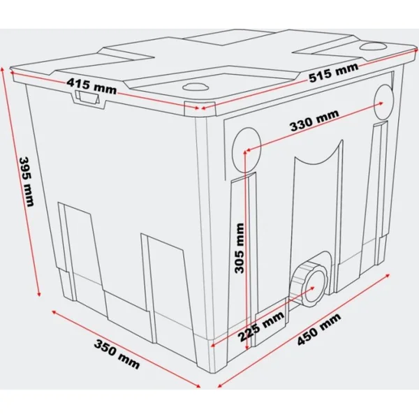INVITAL Biofilter 350 pour étangs