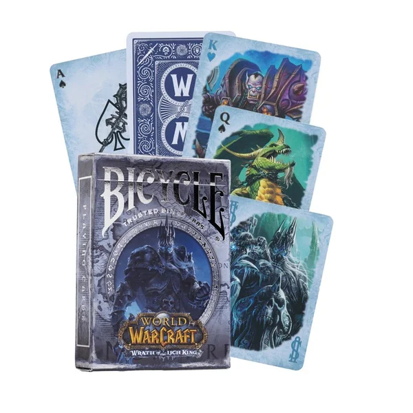 Jeu de 54 cartes Ultimates World of Warcraft Wrath of the Lich King - Bicycle