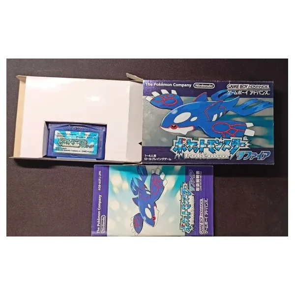 Jeu GameBoy Advance Pokémon Version Saphir 1 Japonais