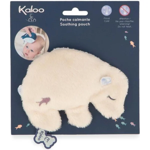 Kaloo Petit Calme Ours en peluche avec coussin de lavande rafraîchissant apaisant 9 cm
