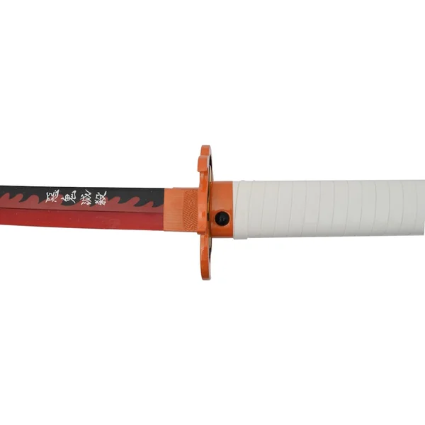 Katana de Kyōjurō Rengoku avec éclairage LED – Demon Slayer – Lame en acier