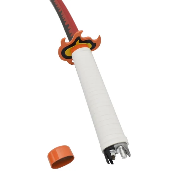 Katana de Kyōjurō Rengoku avec éclairage LED – Demon Slayer – Lame en acier