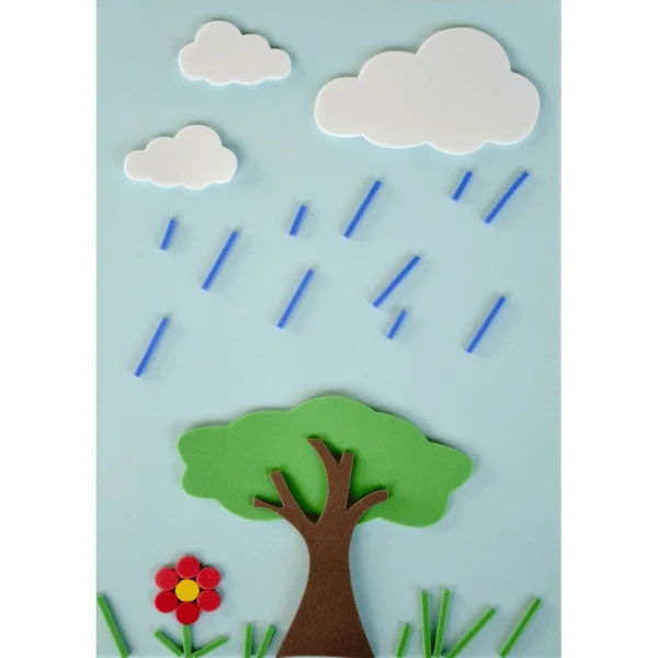 Kit 4 Saisons 540 pcs en mousse assorties - OZ International